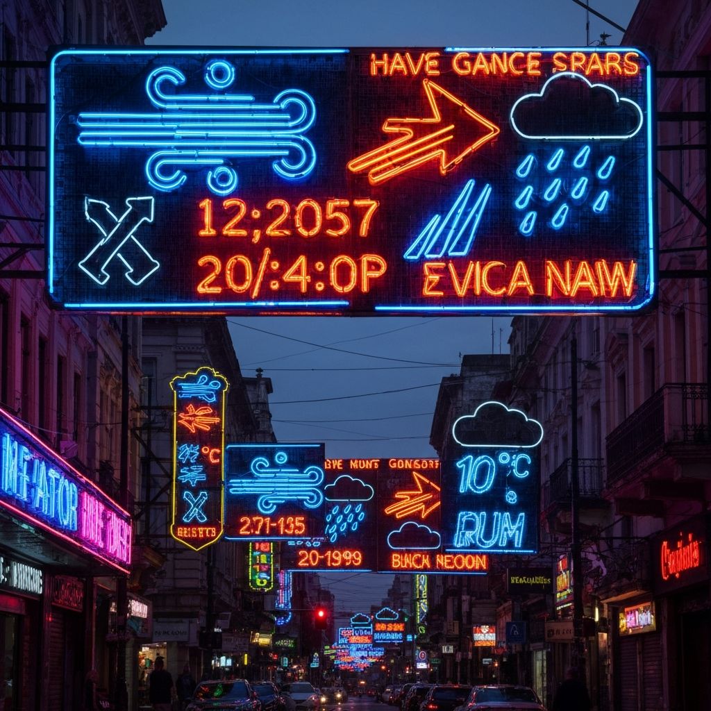 NeoWeather Display Unit